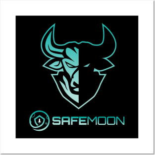 Safemoon coin Crypto coin Cryptocurrency Posters and Art